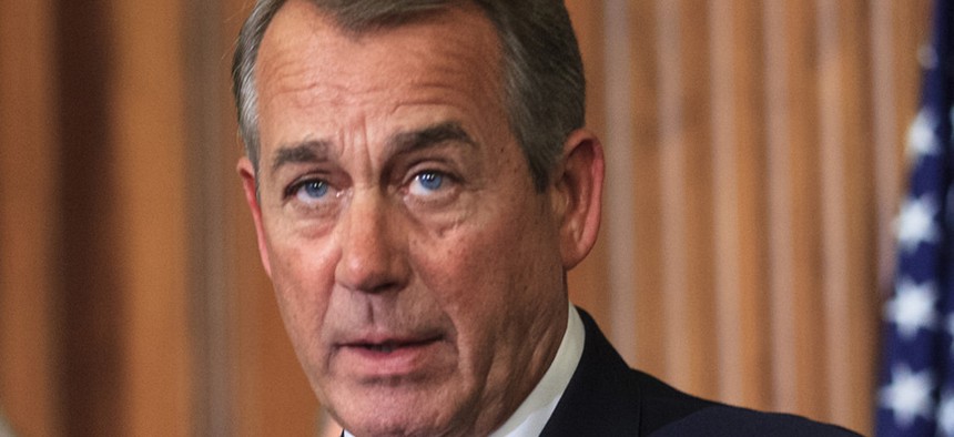 Speaker John Boehner doesn't think President Obama's request for authority to combat ISIS goes far enough.