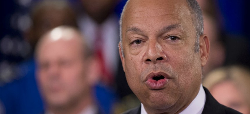 DHS chief Jeh Johnson said employees are "entitled to know what is going to happen next week."