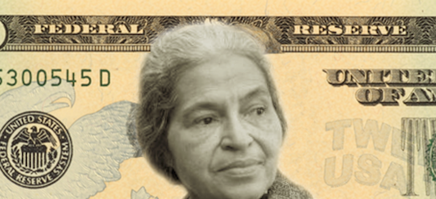 Rosa Parks is one of the candidates.