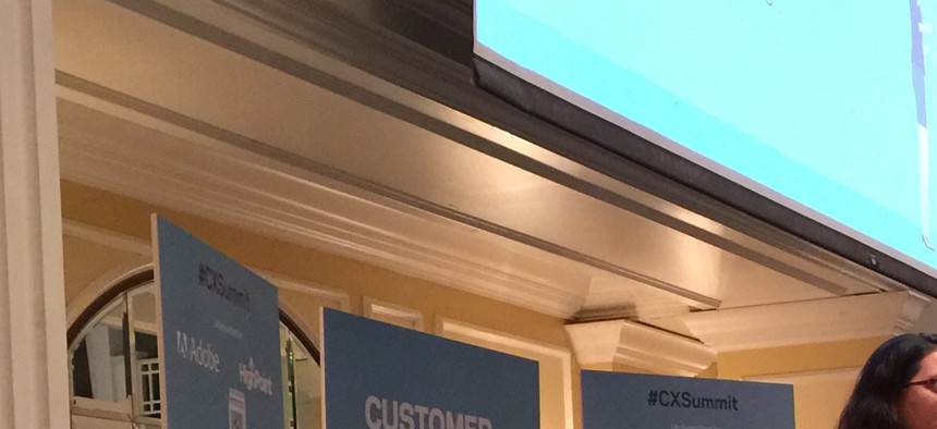 OMB's Lisa Danzig at the Customer Experience Summit.