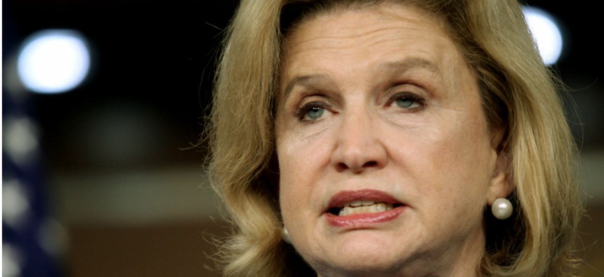 Rep. Carolyn Maloney, D-N.Y., has been fighting for paid parental leave for 15 years. 