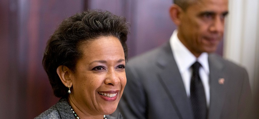 Obama announced Lynch's nomination in November.