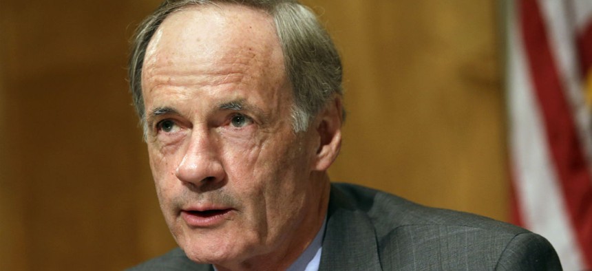 Sen. Tom Carper, D-Del., is starting from scratch to bring relief to the cash-strapped agency.