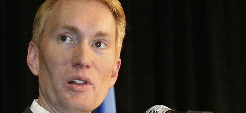 Sen. James Lankford is chairman of a regulation subcommittee. 
