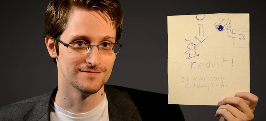 Those participating in AMAs usually provide proof, as Snowden did Thursday.