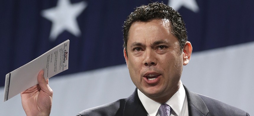 "If the department remains unwilling to work with the committee on a voluntary basis, we are left with no alternative but to consider the use of compulsory process to obtain the materials we requested on February 24, 2015," Jason Chaffetz wrote.
