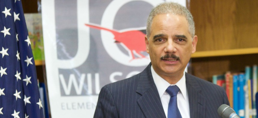 Former Attorney General Eric Holder was one of the officials whose travel was included in the tally. 