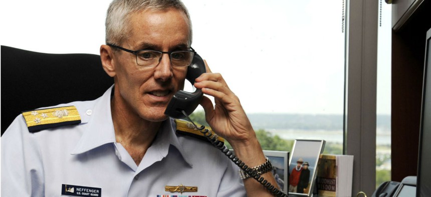 Nominee Vice Adm. Peter Neffenger has served with the Coast Guard since 1982.