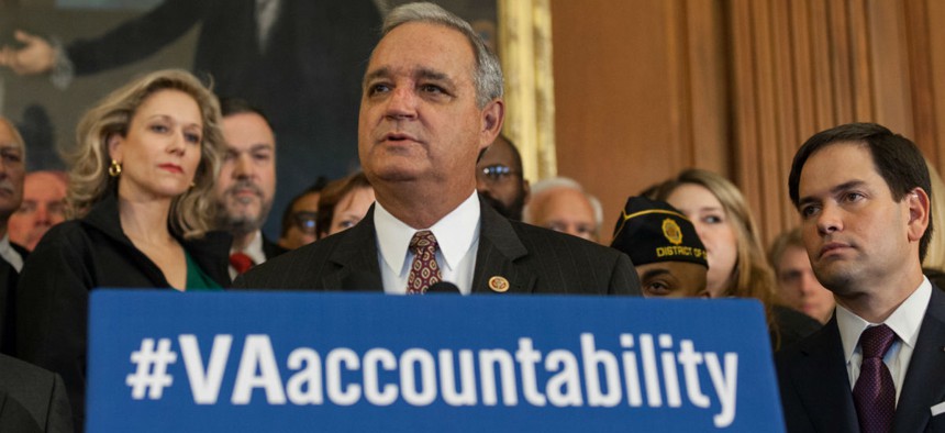 Rep. Jeff Miller, R-Fla., introduced a bill that would "provide bad actors with potent new tools for silencing dissent in their ranks," according to AFGE. 