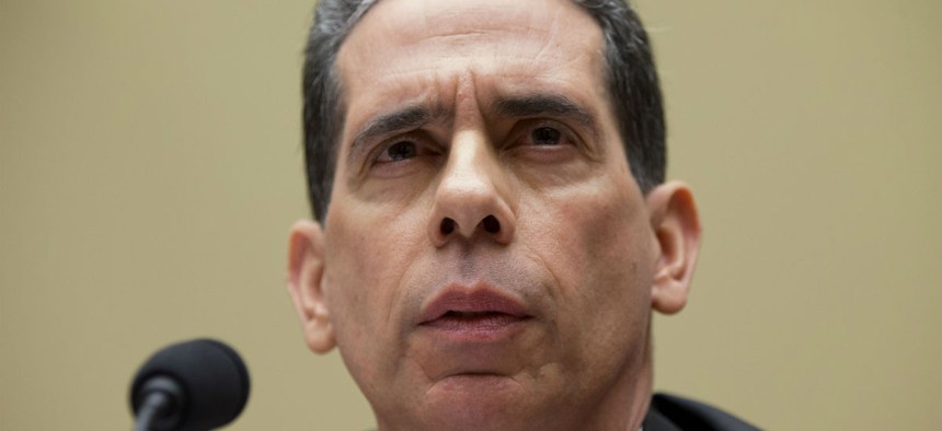 Homeland Security Undersecretary Rafael Borras testifies on Capitol Hill in March 2013.