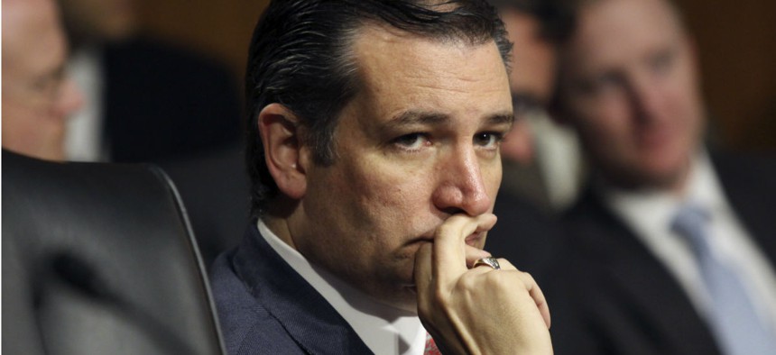 Sen. Ted Cruz, R-Texas, wants to make sure the bill doesn't renew the Export-Import Bank. 