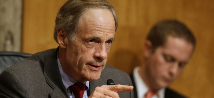 Sen. Tom Carper, D-Del., promised to work with colleagues to ensure agencies have the tools they need to get even more energy efficient. 
