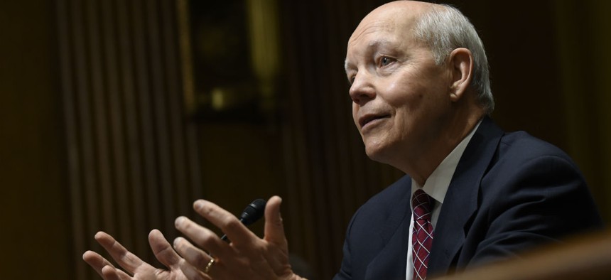 IRS Commissioner John Koskinen during a Congressional hearing in February.