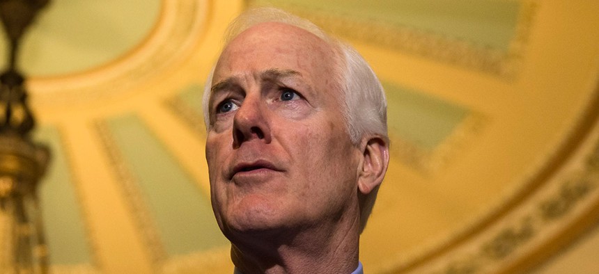 "I'm sad to say I don't think that's going to happen," Majority Whip John Cornyn said Tuesday about a vote on the CISA bill. "I think we're just running out of time."