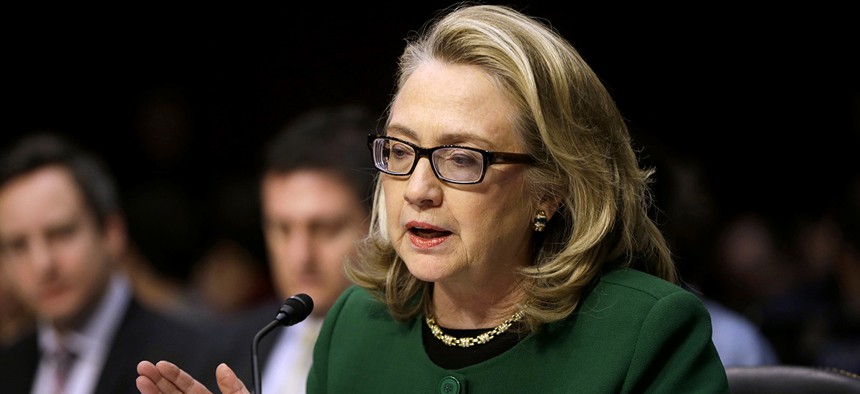 Clinton appeared before the Senate Foreign Relations Committee hearing on the attacks in 2013.