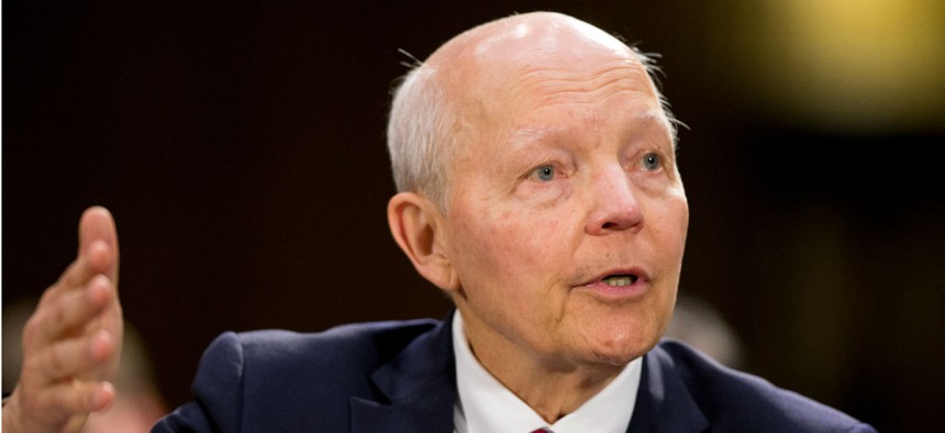 IRS chief John Koskinen testifies before Congress in July. Some Republicans said the report confirmed their views that Koskinen should resign. 