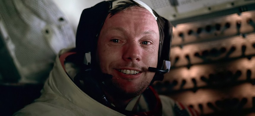 Neil Armstrong was photographed by Buzz Aldrin soon walking on the moon on the Apollo 11 mission.