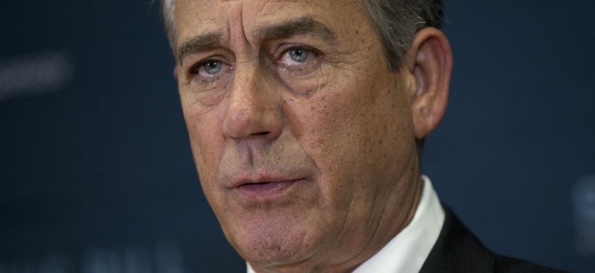 Boehner is slated to retire Friday. 