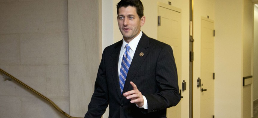 Rep. Paul Ryan, R-Wis., said he will continue to see his three children on weekends if he is speaker. 