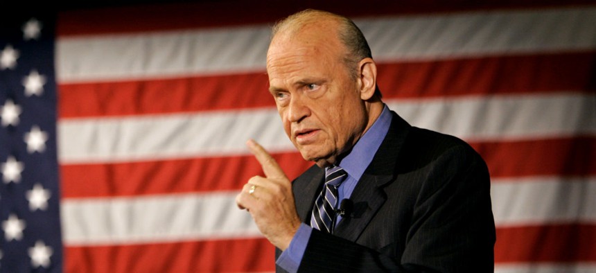 Former Sen. Fred Thompson worked to restore trust in government.