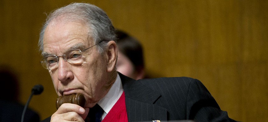 Report on the often opaque practice of administrative leave issued by Sen. Chuck Grassley, R-Iowa, has been more than a year in the making. 