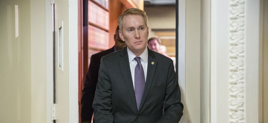 Sen. James Lankford, R-Okla., says agencies need to do a better job of rooting out waste. 