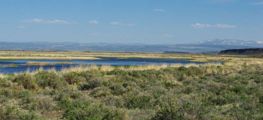 Malheur Wildlife Refuge in Oregon was closed for the weekend.