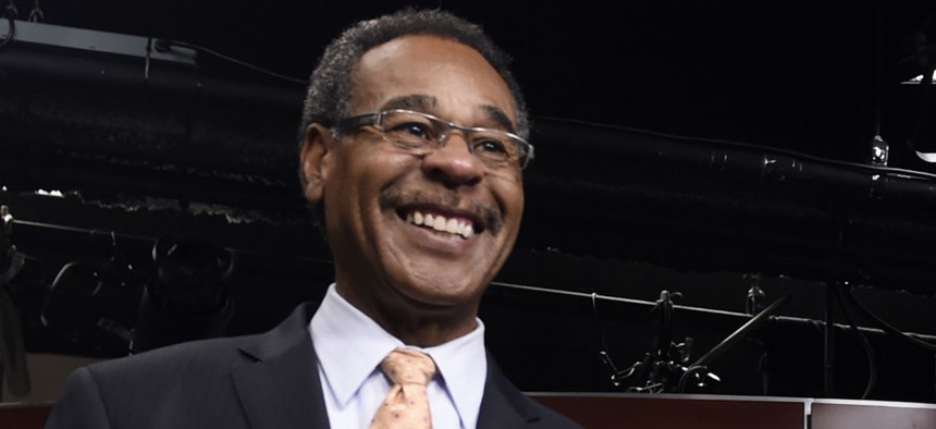 Rep. Emanuel Cleaver II, D-Mo., who helped shepherd the World War I Centennial Commission's creation through Congress. 