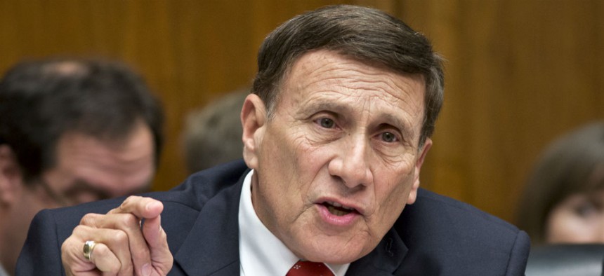 Rep. John Mica, R-Fla., laughed at officials trying to sell the new plan as an improvement. 