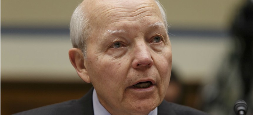 IRS chief John Koskinen said, "We spend so much time in government defending ourselves."
