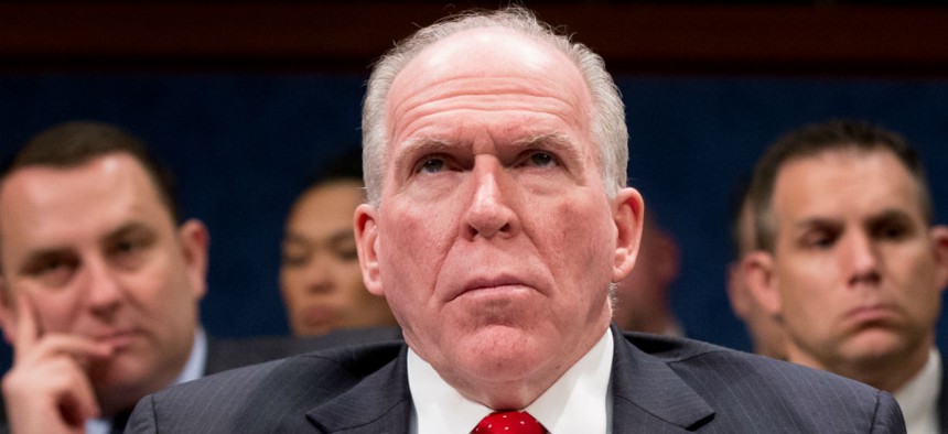CIA Director John Brennan testifies on Capitol Hill in February. 