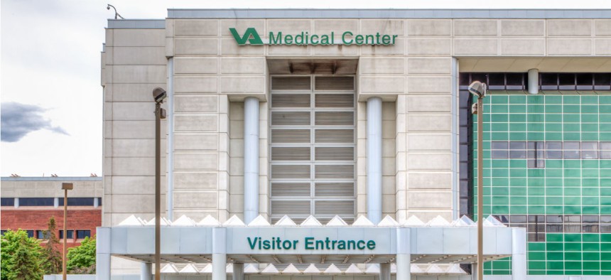 The VA Medical Center in Minneapolis. 