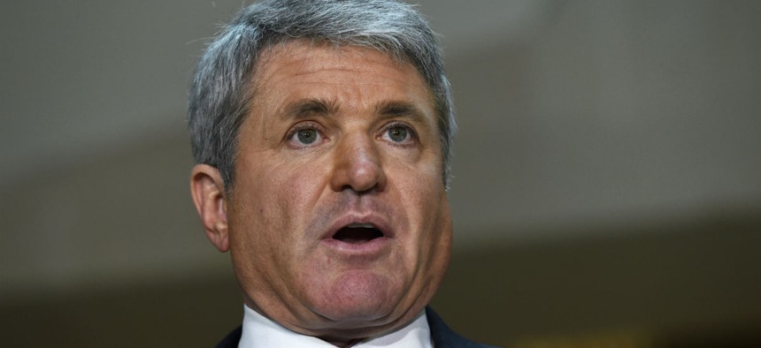 House Homeland Security Committee Chairman Michael McCaul wants a com­mis­sion of out­side ex­perts on pri­vacy, se­cur­ity, and law en­force­ment to study the is­sue.