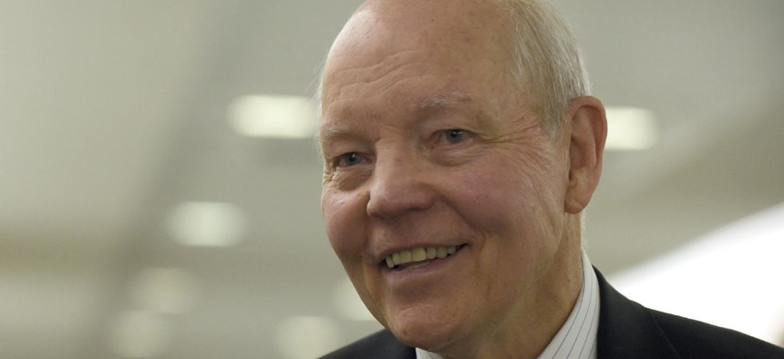 IRS chief John Koskinen testified the agency takes protection of taxpayer data very seriously. 
