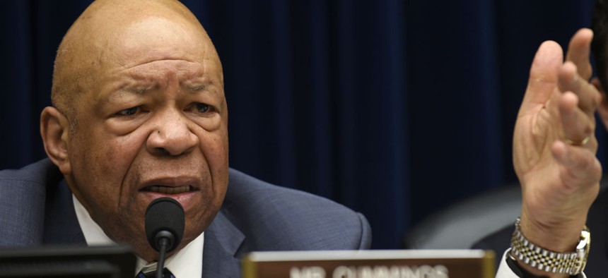 Rep. Elijah Cummings, D-Md., led the coalition of House members asking OPM to issue regulations banning the box. 
