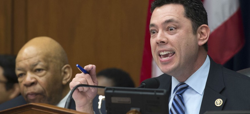 Reps. Elijah Cummings, D-Md., (left) and Jason Chaffetz, R-Utah, said they are focusing on areas of agreement and close to advancing a reform bill. 