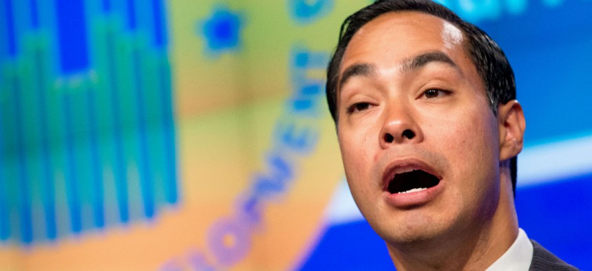 HUD Secretary Julian Castro said the department jumped at the chance to work with Toyota. 