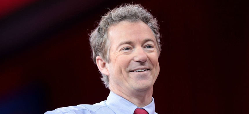 "It’s trying to align incentives in the government the way we do in the private marketplace," said Sen. Rand Paul, R-Ky.