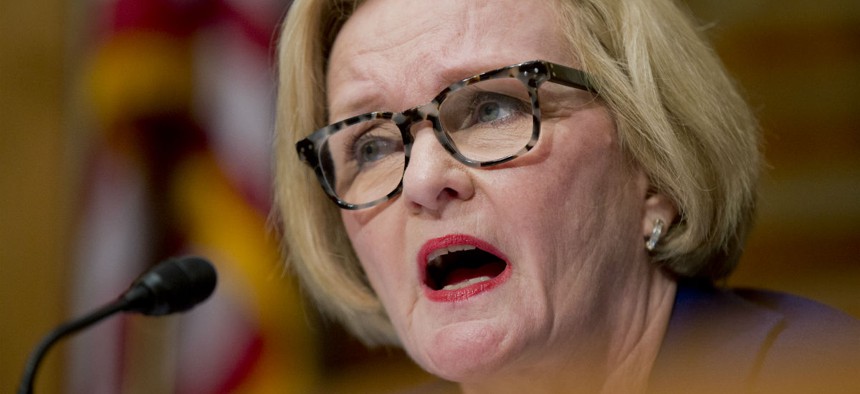 Sen. Claire McCaskill, D-Mo., asked OPM for data. 