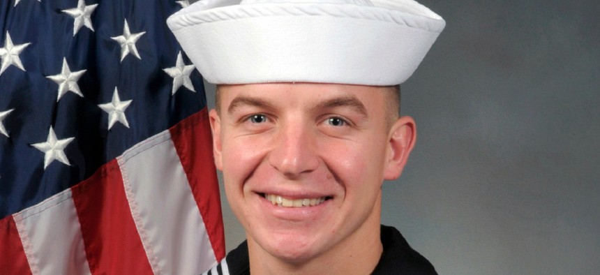 Seaman James "Derek" Lovelace, a Navy SEAL trainee who died during his first week of basic training in Coronado, Calif. 