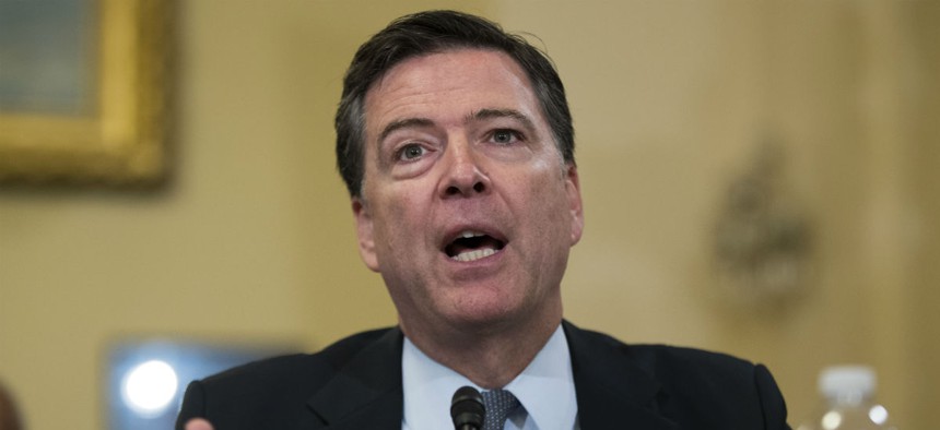 The FBI “spends a lot of time on humility,” said Director James Comey.