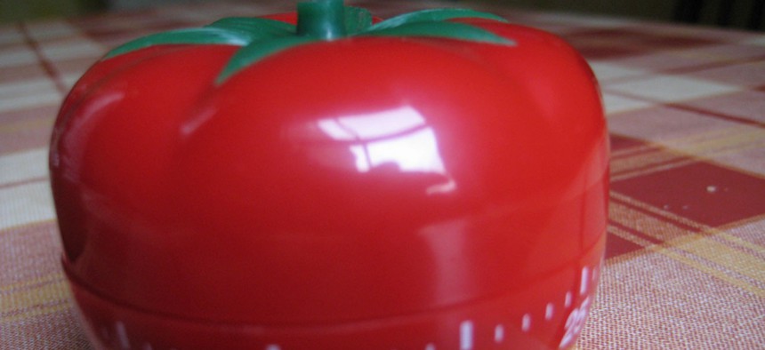 The Pomodoro Technique is based on an Italian timer shaped like a tomato.
