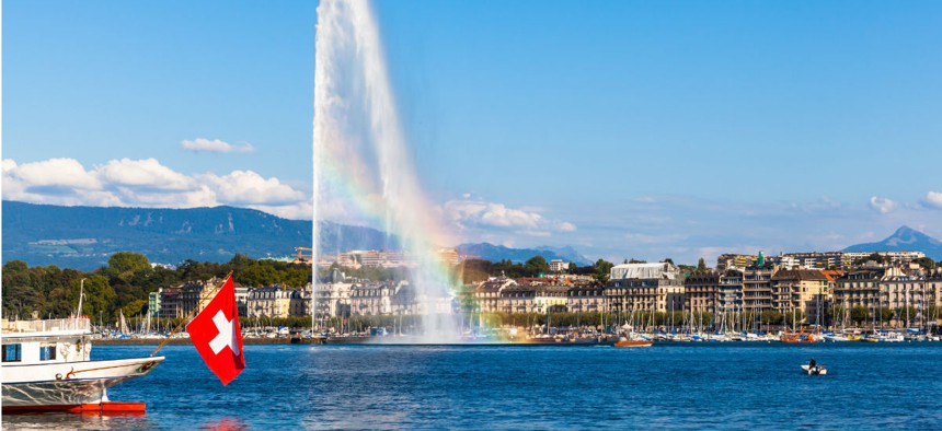 Geneva is one of the cities in which the appointee enjoyed luxury accommodations. 