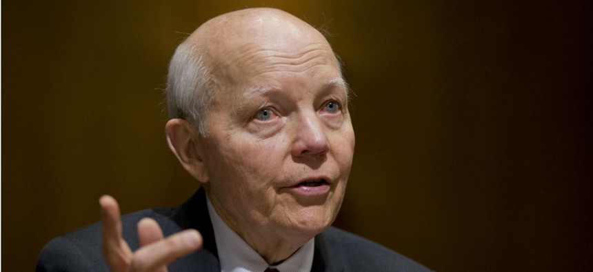 IRS chief John Koskinen will have an opportunity to testify. 