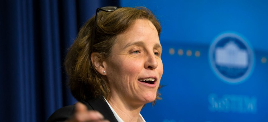 U.S. Chief Technology Officer Megan Smith said agency teams are “laying the foundation of the next wave of the data movement.” 