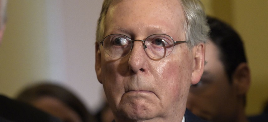 Senate Majority Leader Mitch McConnell fears "unintended ramifications" from the law. 