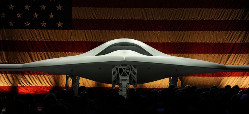 The U.S. military is trying to figure out how best to test unmanned combat vehicles like the Navy's X-47B.