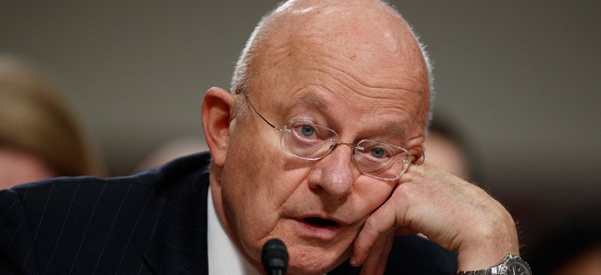 Clapper testified Thursday before the Senate Armed Services Committee.