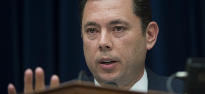Rep. Jason Chaffetz, R-Utah, has promised sweeping reforms to feds' retirement benefits and job security. 