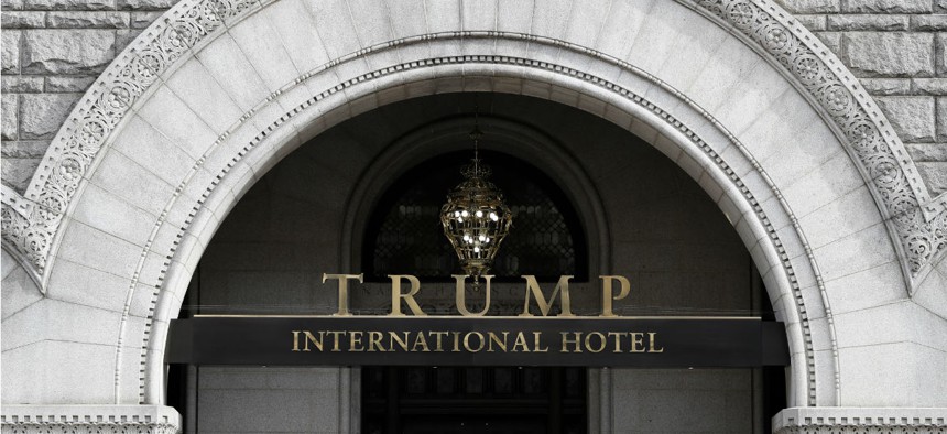 The Trump International Hotel at 1100 Pennsylvania Avenue, NW, in Washington.